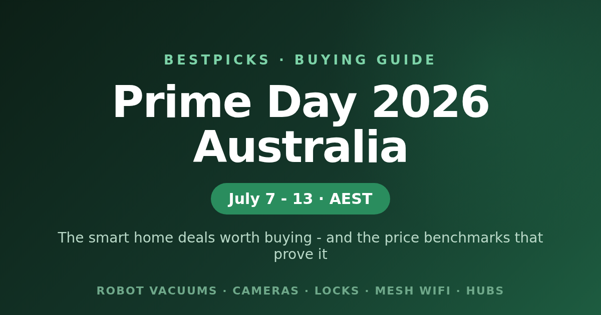 Prime Day Australia 2026: The Smart Home Deals Worth Buying (July 7-13)