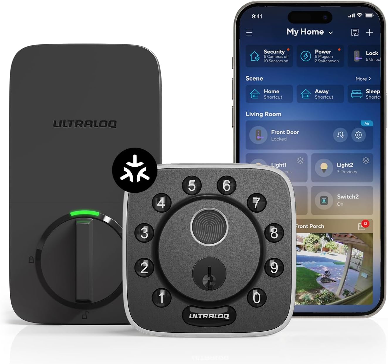 ULTRALOQ Bolt Fingerprint Smart Lock